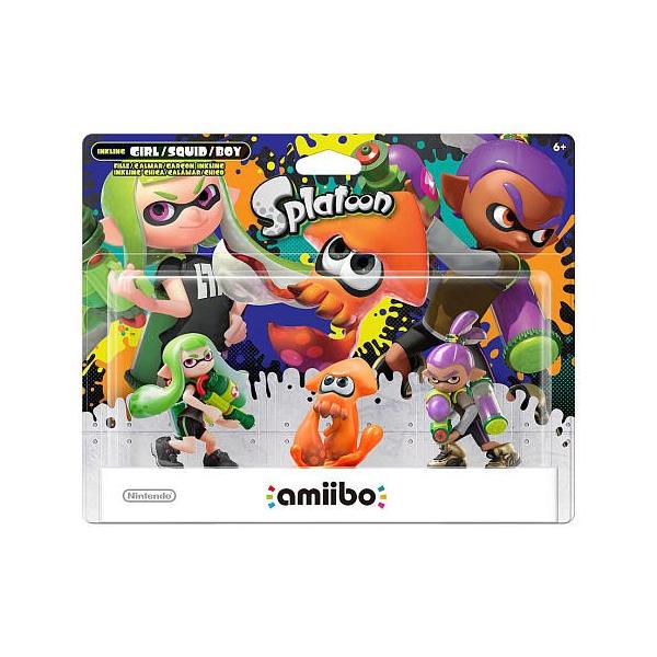Splatoon スプラトゥーン Amiibo アミーボ 3体セット 海外版 フィギュア 人形 グッズ 任天堂3ds Buyee Buyee Japanese Proxy Service Buy From Japan Bot Online