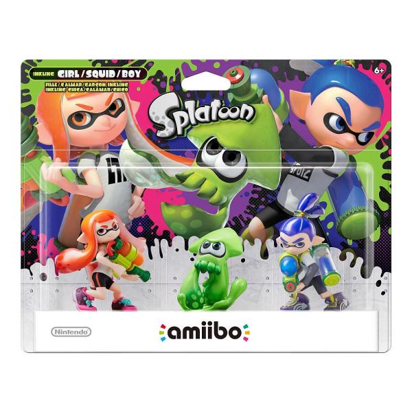Splatoon スプラトゥーン Amiibo アミーボ 3体セット 海外版 フィギュア 人形 グッズ 任天堂3ds Buyee Buyee Japanese Proxy Service Buy From Japan Bot Online