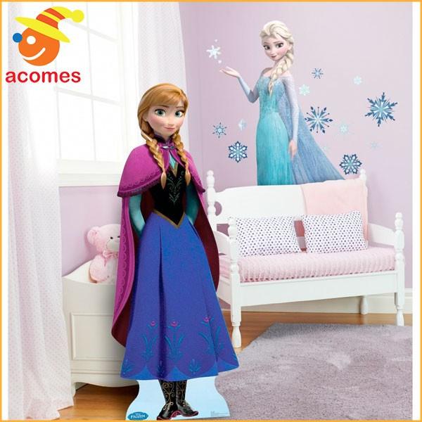 ウォールステッカー パネル アナと雪の女王 等身大パネル インテリア 子供 部屋 壁 飾り アカムスyahoo 店 通販 Yahoo ショッピング