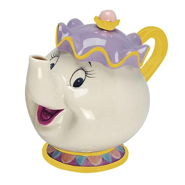新生活 美女と野獣 雑貨 グッズ ポット夫人 ミセスポット ティーポット セラミック 食器 ディズニー 公式 インテリア アカムスyahoo 店 通販 Yahoo ショッピング