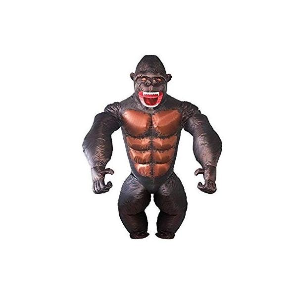 ゴリラ 着ぐるみ膨らむ 風船 大人 動物 仮装 キングコング コスプレ ハロウィン コスチューム 衣装 アカムスyahoo 店 通販 Yahoo ショッピング