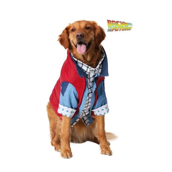 バックトゥザフューチャー 犬 服 ペット 衣装 マーティ マクフライ ドッグ コスチューム イヌ アカムスyahoo 店 通販 Yahoo ショッピング