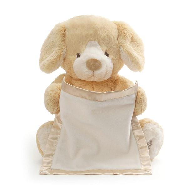 赤ちゃん おもちゃ 癒し ぬいぐるみ 動く Peek A Boo パピー 25cm カラー タン アカムスyahoo 店 通販 Yahoo ショッピング