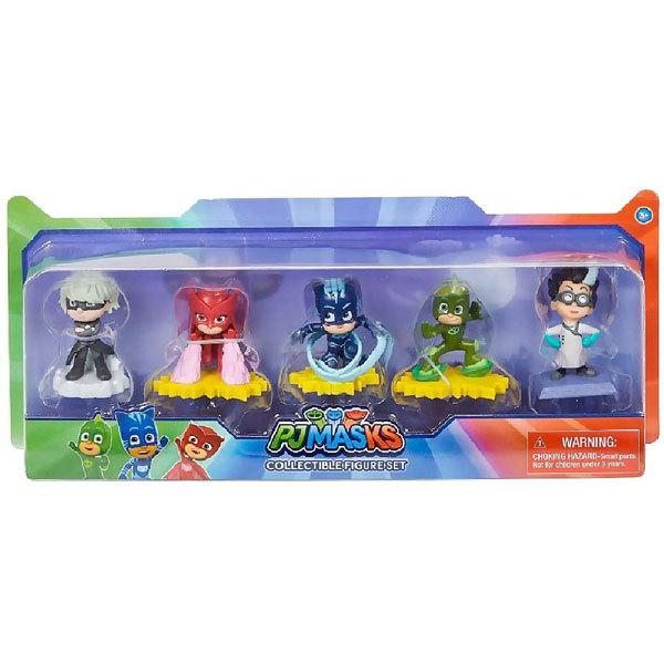 パジャマスク おもちゃ フィギュア 人形 ５個セット しゅつどう キャットボーイ ゲッコー アウレット ロミオ ルナ 男の子 女の子 子供 幼児 アカムスyahoo 店 通販 Yahoo ショッピング