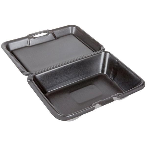 テイクアウト 容器 200個 お持ち帰り パック ブラック 使い捨て おかず ご飯 餃子 お惣菜 穴あき留め 66997 アカムスyahoo 店 通販 Yahoo ショッピング
