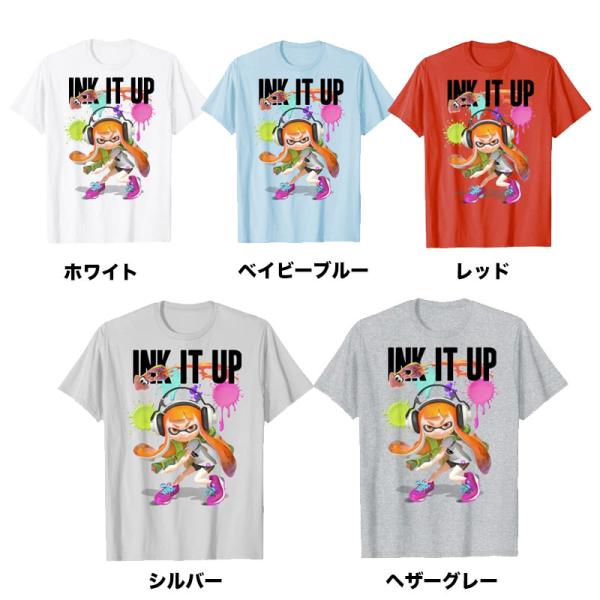 Tシャツ スプラトゥーン メンズtシャツ カットソー 通販 人気ランキング 価格 Com