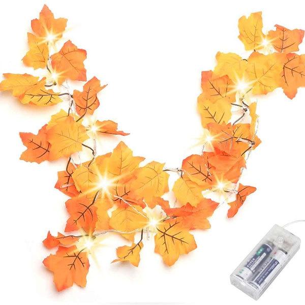 ハロウィン 飾り Led ライトアップ ガーランド 照明 秋 ハーベスト 感謝祭 屋内 装飾 アカムスyahoo 店 通販 Yahoo ショッピング