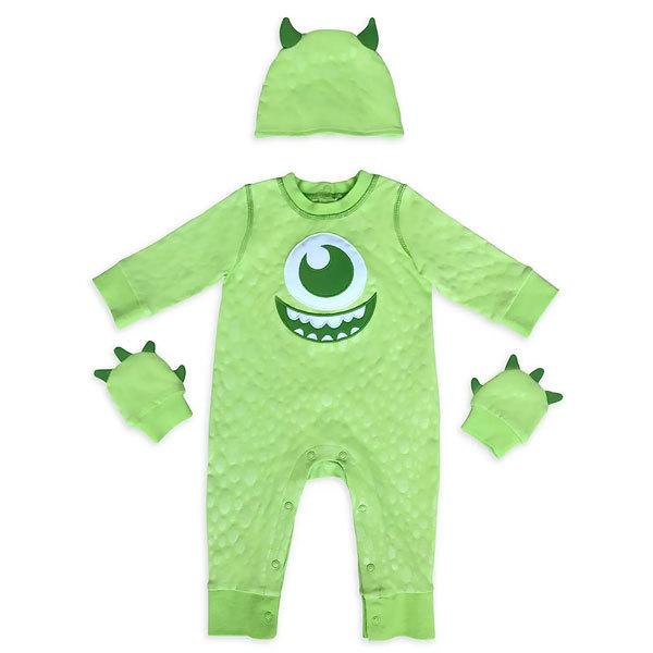 モンスターズインク ベビー服 マイク コスチューム ボディスーツ ロンパース 赤ちゃん ベビー 子供 ハロウィン 仮装 コスプレ キャラクター 衣装 アカムスyahoo 店 通販 Yahoo ショッピング
