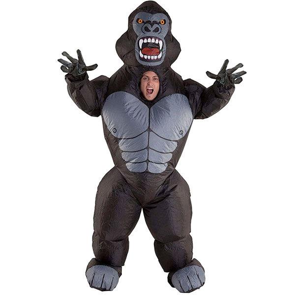 GORILLA ゴリラ 動物 着ぐるみ 衣装、コスチューム 大人男性用 コスプレ
