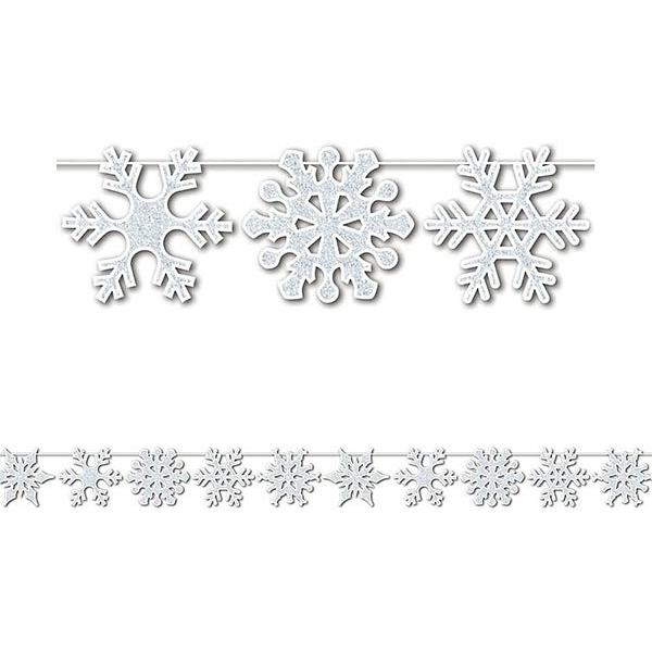 クリスマス デコレーション グッズ ガーランド 天井飾り 雪模様 雪の結晶 3 6m アカムスyahoo 店 通販 Yahoo ショッピング