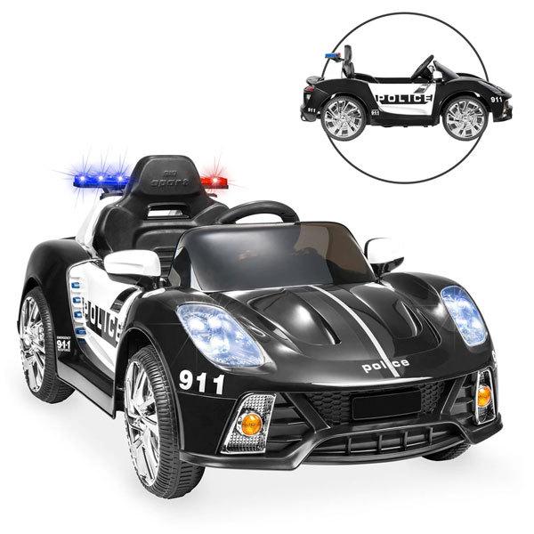 おもちゃ 電動 乗用 自動車 パトカー ポリス スポーツカー Auxポート サウンド付き リモコン付き 子供 乗用玩具 バッテリー無 アカムスyahoo 店 通販 Yahoo ショッピング
