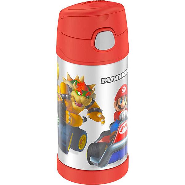 サーモス ストロー 水筒 子供 スーパーマリオ ワンプッシュ 保冷 真空断熱 ステンレス 355ml 男の子 入学入園準備 プレゼント ギフト Thermos アメリカ アカムスyahoo 店 通販 Yahoo ショッピング