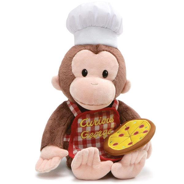 おさるのジョージ 癒し ぬいぐるみ ピザ 子供 Gund 人形 おもちゃ 誕生日 クリスマス ギフト プレゼント 33cm アカムスyahoo 店 通販 Yahoo ショッピング