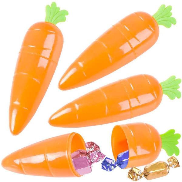 イースター人参 キャロット コンテナ 12個セット にんじん プラスチック カプセル エッグハント ウサギ バニー ラビット 19 7cm アカムスyahoo 店 通販 Yahoo ショッピング