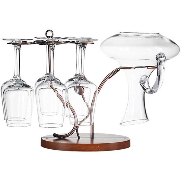 新生活 ワイングラス ハンガー ワイン グラス デキャンタ ホルダー キッチン リビングルーム バー メタル 自立型 卓上 食器 収納 ラック Winechampagne アカムスyahoo 店 通販 Yahoo ショッピング