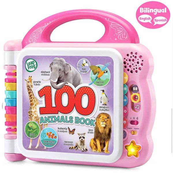 Leapfrog リープフロッグ 100 アニマルブック ピンク 英語 スペイン語 バイリンガル 子供 幼児 教育 知育 教材 アカムスyahoo 店 通販 Yahoo ショッピング