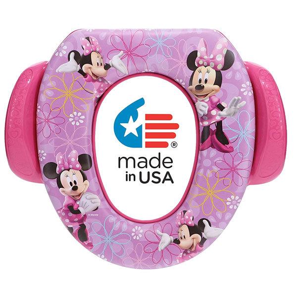 ミニーマウス おまる 補助便座 子供 トイレ トレーニング シート ミニーちゃん ディズニー キャラクター 女の子 ピンク アカムスyahoo 店 通販 Yahoo ショッピング