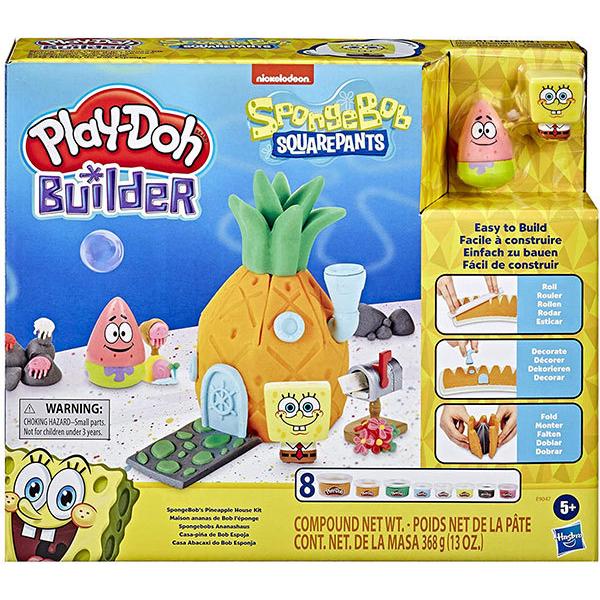 スポンジボブ おもちゃ 粘土 遊び Play Doh Builder パイナップルハウス キット ５歳以上 ハズブロ アカムスyahoo 店 通販 Yahoo ショッピング