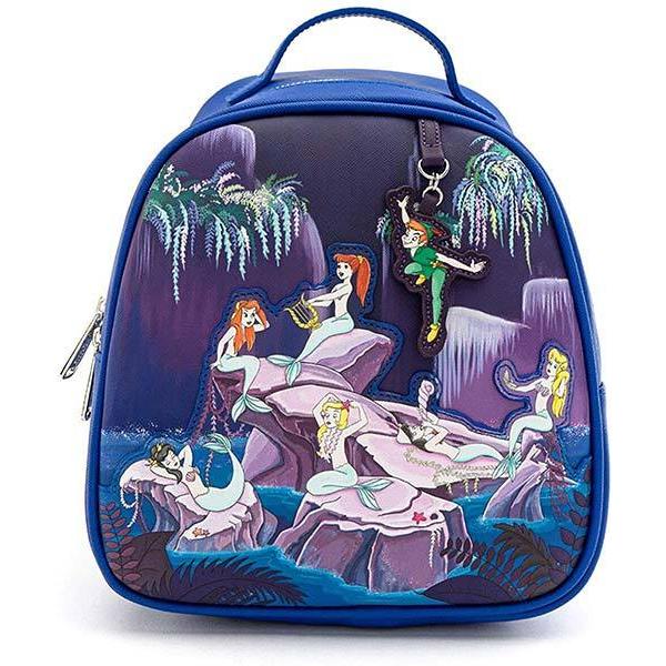 ディズニー リュック 母の日 ピーターパン チャーム ミニバックパック マーメイド 合皮 レディース おしゃれ かわいい 小さめ バッグ ラウンジフライ Loungefly アカムスyahoo 店 通販 Yahoo ショッピング
