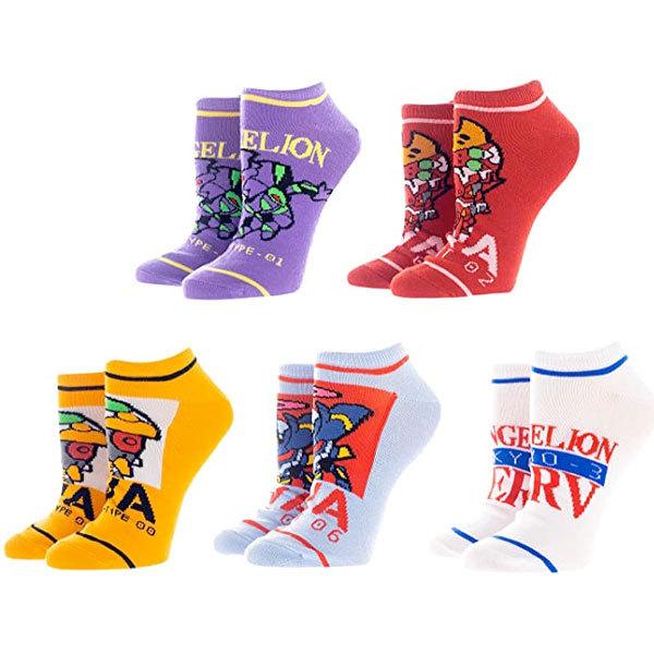 エヴァンゲリオン 靴下 ５足セット エヴァ ジュニア アンクル サイズ アカムスyahoo 店 通販 Yahoo ショッピング