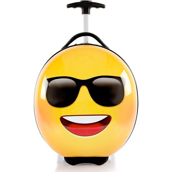 絵文字 グッズ キャリーバッグ ラゲッジ 旅行かばん 子供用 スーツケース かばん ギフト キャリーオン アカムスyahoo 店 通販 Yahoo ショッピング
