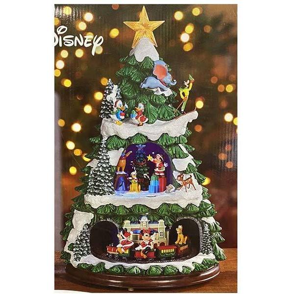 クリスマスツリー 卓上 ディズニー ホリデーソング デコレーション コレクション インテリア 飾り ウインター シーズン オルゴール 通常便なら 送料無料 アカムスyahoo 店 通販 Yahoo ショッピング