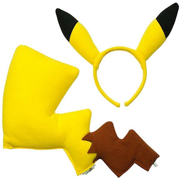 ポケモン ピカチュウ 耳 尻尾 子供用 コスプレ ハロウィン 仮装 小道具 アカムスyahoo 店 通販 Yahoo ショッピング