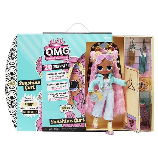 LOLサプライズ サンシャインガール 人形 ファッションドール OMGシリーズ4.5 誕生日 ギフト 人形 クリスマス