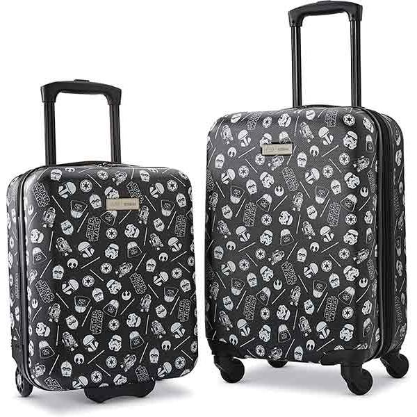 スターウォーズ キャリーバッグ ハードサイド ラゲッジ スピナー付き 2点セット グッズ 子供用 スーツケース 旅行 鞄 かばん ラゲッジ