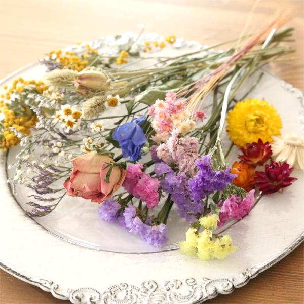 ドライフラワー 花材 詰め合わせ MIX （A） 送料無料 スワッグ