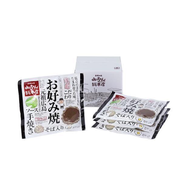 [Release date: January 8, 2026]お好み焼みっちゃん総本店 広島流お好み焼 そば入 410g×4枚セット 特製ソース 青粉付き、送料無料（北海道、沖縄は1100円、離島配送不可）、直送品です。熨斗対応可能で、ご自...