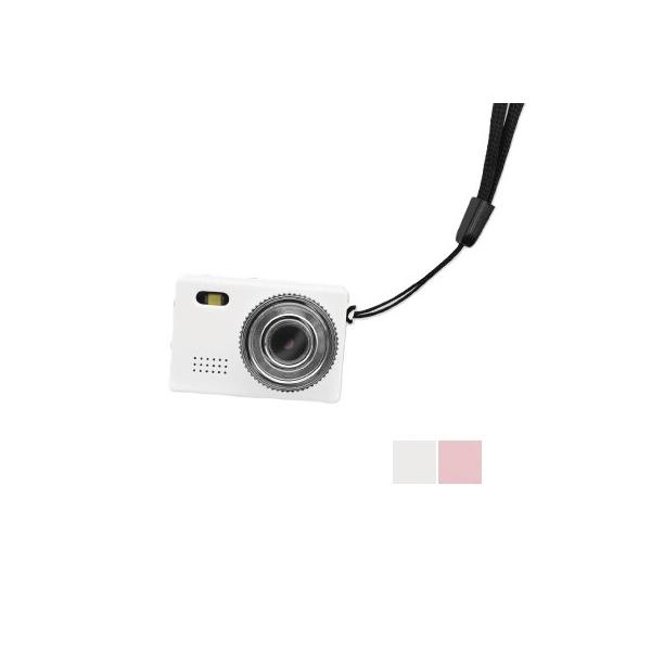 HIRO 超ミニデジカメ HED-16、送料無料（北海道、沖縄、離島配送不可）、直送品（地域によりお取り寄せ、当店発送）です。カラーはホワイト、ピンクからお選びいただけます。旅の思い出を気軽に残せるコンパクトデジカメ。「HIRO HED-1...