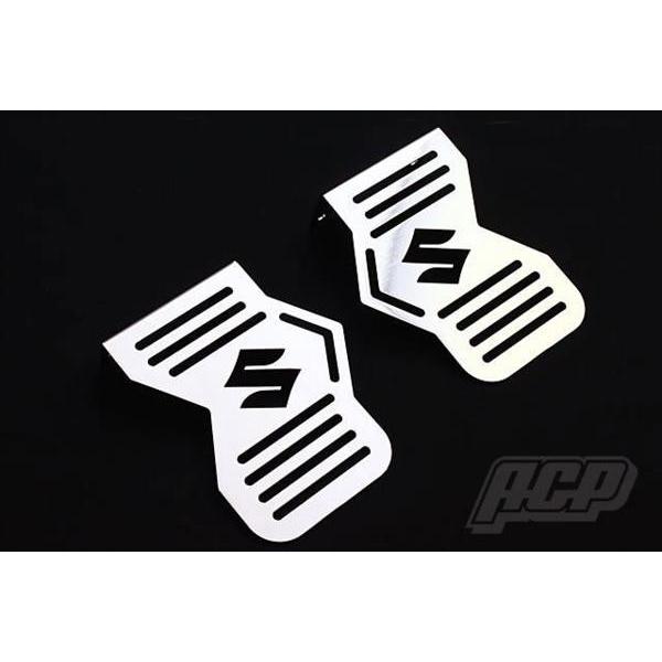 GS400用 メッキ キャブ サイド カバー Sマーク : エーシー