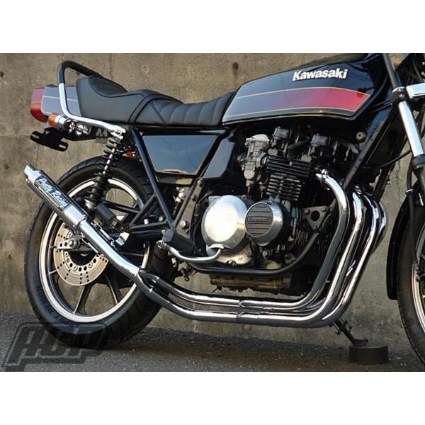 プリティー製 Z400FX 改 タイプ3 4-2-1 マフラー メッキ : エーシー 