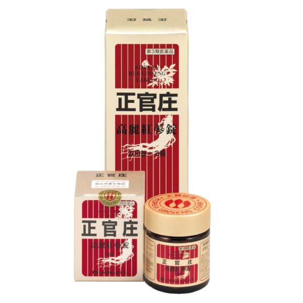 【第3類医薬品】滋養強壮薬 正官庄高麗紅蔘錠(300錠) 虚弱体質 肉体疲労 病中・病後 胃腸虚弱 食欲不振 血色不良 冷え症 発育期