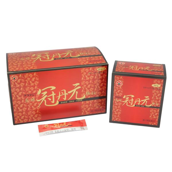 【第2類医薬品】漢方薬 アスゲン長城冠丹元顆粒(90包) 中年 高血圧 頭痛 頭重 肩こり めまい 動悸