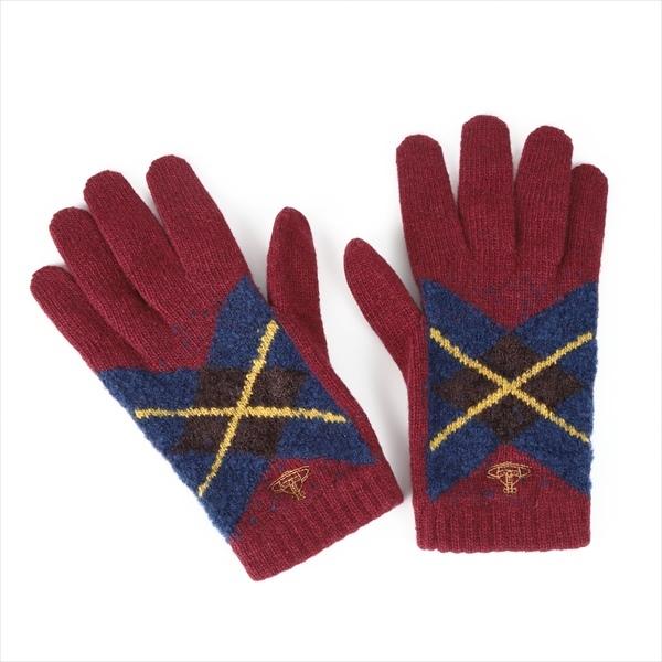 ビビアンウエストウッドの手袋 Vivienne Westwood（ヴィヴィアンウエストウッド） ウール混手袋 v1445