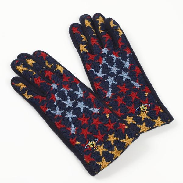Vivienne Westwood（ヴィヴィアンウエストウッド） ウール混手袋 v6098