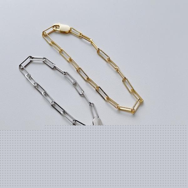 Lune（リュンヌ） bracelet レディース メンズ スリムチェーン