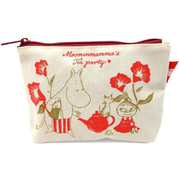 新品ムーミングッディポーチ ムーミンママTea party