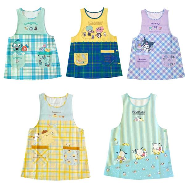 サンリオ ポチャッコ エプロン 保育園 こども園 sanrio サンリオ エプロン 保育士 割烹着 ラン型 ポチャッコ