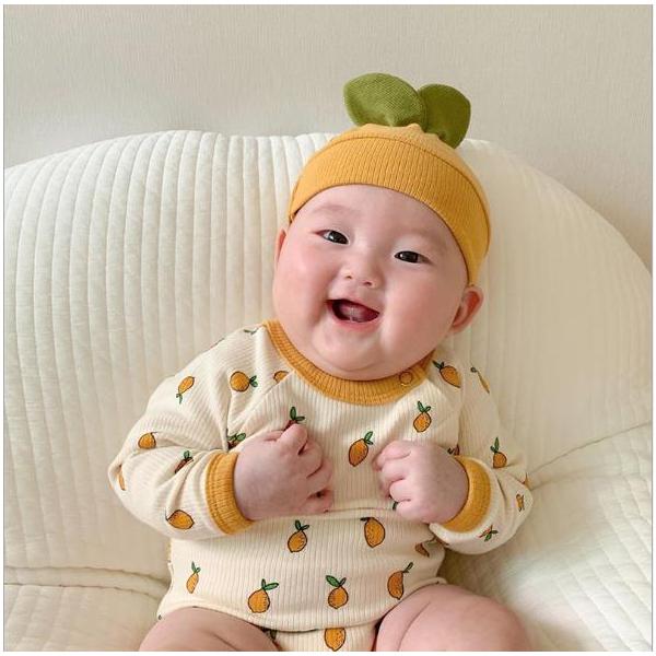 ベビー キッズ インポート ロンパース おしゃれ 変身 フルーツ ゆず