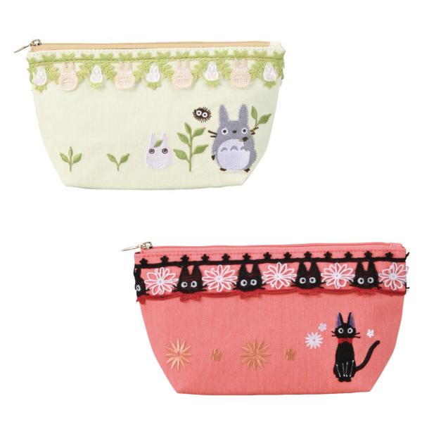 スタジオジブリ となりのトトロ トトロ ジジ 魔女の宅急便 化粧ポーチ