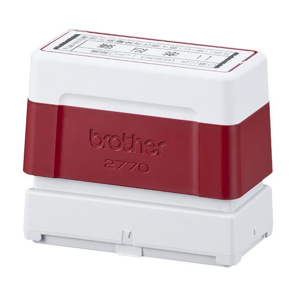 □brother スタンプ(エラストマータイプ) 赤□対応機種：SC-2000USB□サイズ：27×70mm□有効印面：23.7×67.1mm□6個入りです。ばら売りは行なっておりません。
