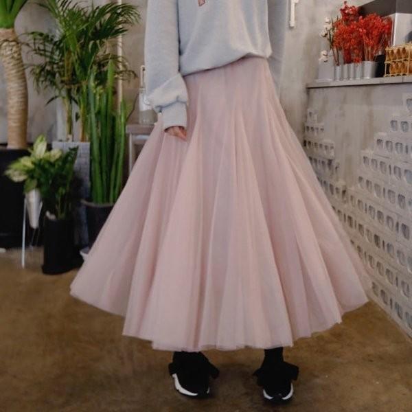 スカート 総ゴム ロング丈 チュールスカート ピンク 春夏 無地 かわいい お出かけ 普段使い Buyee Buyee บร การต วกลางจากญ ป น ซ อจากประเทศญ ป น