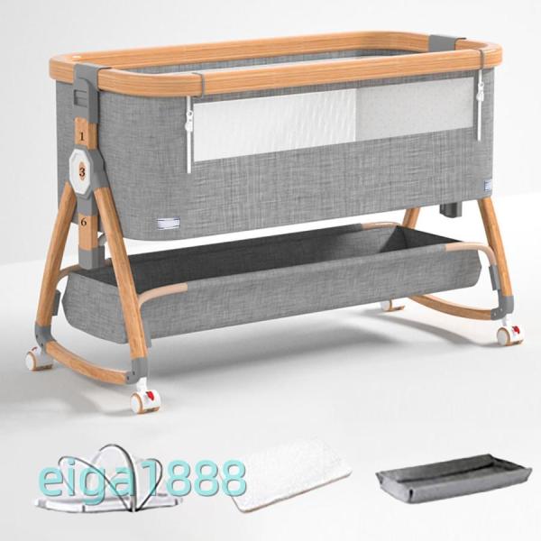 ??【5IN1多機能ベビーベッド】SEYPOHベビーベッド1台だけで、0?36ヶ月の子供のあらゆるニーズを満たすことができます。SEYPOHの折畳みベビーベッドは 添い寝ベッド、トラベルコット、揺りかご、ベビープレイヤード、おむつ交換台とし...