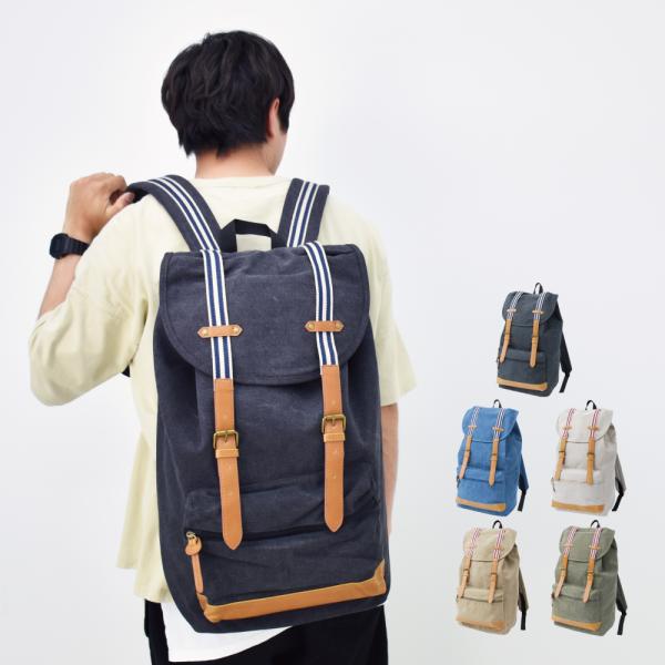 ランナー リュック フラップリュック メンズ 男子 大容量 25l 対応ノートpc Ipad タブレット収納 帆布 キャンバス レトロ カジュアル ストリート Buyee Buyee 日本の通販商品 オークションの代理入札 代理購入