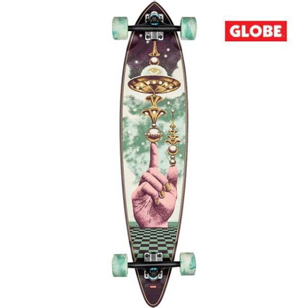 GLOBE O[u XP[g{[h SKATEBOARD PINTAIL 37 COMPLETE THE LAUNCHER 37"