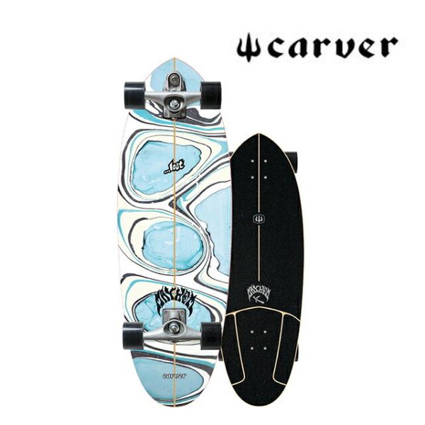 Carver Skateboards Super Slab Surfskate C7 (v1) Raw Complete - 31.25