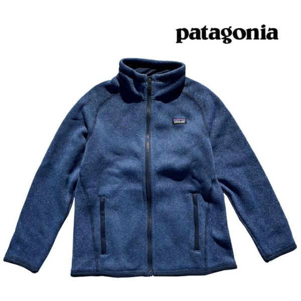 PATAGONIA パタゴニア ガールズ ベター セーター ジャケット GIRLS' BETTER SWEATER JACKET CUBL CURRENT BLUE 65461 子供用 ※サイズ注意